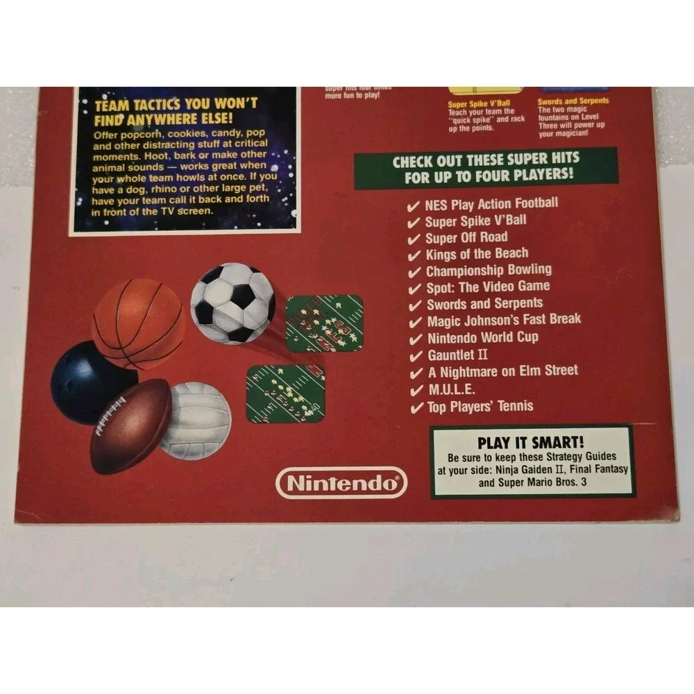 Nintendo Power Strategy Guide: 4 Player Extra‎ 1990 Volume 19 NES Magazine